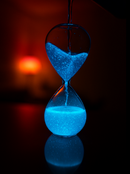 Bioluminescent Algae Starter Kit Hourglass